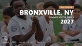 Real Madrid Foundation summer soccer camp 2027 in Bronxville, NY, June 28 – July 2, 2027. Ages 6–15.