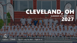 Real Madrid Foundation summer soccer camp 2027 in Cleveland, OH, July 12 – July 16, 2027. Ages 6–15.