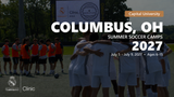 Real Madrid Foundation summer soccer camp 2027 in Columbus, OH, July 5 – July 9, 2027. Ages 6–15.