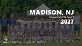 Real Madrid Foundation summer soccer camp 2027 in Madison, NJ, July 26 – July 30, 2027. Ages 6–15.