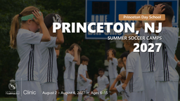 Real Madrid Foundation summer soccer camp 2027 in Princeton, NJ, August 2 – August 6, 2027. Ages 6–15.