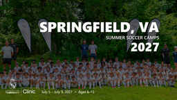 Real Madrid Foundation summer soccer camp 2027 in Springfield, VA, July 5 – July 9, 2027. Ages 6–15.